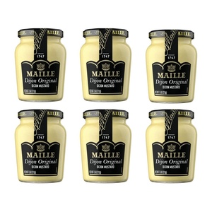 image:imageMaille Mustard Dijon Original 6 Count for Marinades Mustard Sauces and Tasty Recipes Gluten Free and Kosher Certified 134 ozDijon Original