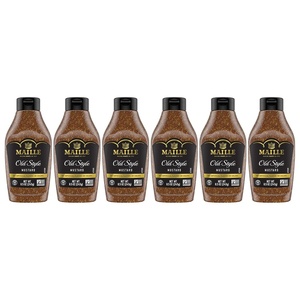 image:imageMaille Mustard Old Style Squeeze 85 Oz Pack Of 6